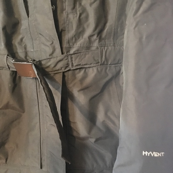 North Face ladies black winter down parka coat / jacket, Sz XL, mint condition - Picture 4 of 4